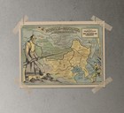 Mongolia And Manchukuo Vintage Pictorial Map 1936 -unframed- Print
