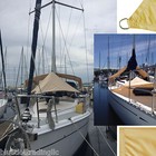 10x10 x10  Beige Sand Heavy Duty Waterproof Triangle Shade Sail Backyard Awning