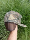 Vintage 1990s Realtree Camo Insulated Thinsulate Fold Flap Hunting Hat Made Usa