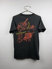 Vintage 1989 Aerosmith Permanent Vacation Tee Tattoo Flash Double Sided Xl 22x29