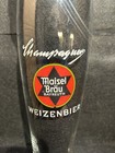 Maisel Brau  Bayreuth Champagner Weizenbier German Beer Glass - 0 4l