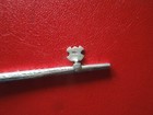 J6229 Antique Dutch    833 Silver Needle Sewing Case  Scarce  See Descripiption