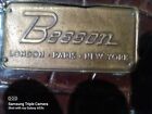 Rare 1950 s French Besson Trumpet alligator Case steel Mute 