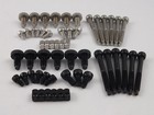 Stainless Steel Floyd Rose Bridge Upgrade Screw Sets  Black Or