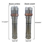 1200000lm Super Bright Led Flashlight Tactical Police 5 Modes Torch batt char Us