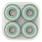 Bronson Speed Co Skateboard Bearings Samarria Brevard Pro G3 Teal yellow