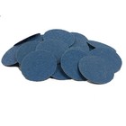 100 - 3  Roloc Zirconia Quick Change Sanding Disc 60 Grit And Mandrel