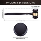Gavel gavel And Block Set Wooden Judge Hammer Gavel Sound Block For Lawyer Ju   