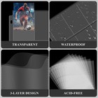 36-pack Trading Card Sleeve Pages 9-pocket Binder Sheets For Sports Game Cards