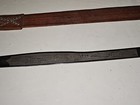 Vintage 1960s Etched Blade Mexican Machete Sword Made By Acevedo  Oaxaca Spanish