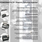 Powermatic Iv  Electric Tobacco Injector Rolling Machine  king s   100 s 