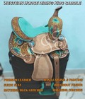 8  Western Youth Saddle Set For Kids Horse Pony Riding     Floral Tooled Leather