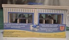 Breyer Wooden Stable Playset With 6 Stablemates Horses Carry Case 