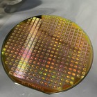 5 Inch Silicon Wafer With Hundreds Of Small Die  As Pictured