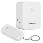 Edishine  Indoor Remote Control Outlet  Wireless Remote Light Switch With 2 Side