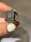Small Clock Face Vintage Letterpress Printer s Block