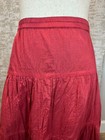 Nwt The Paragon Reversible Cotton Tiered Maxi Skirt Plus Size 2x Boho Peasant