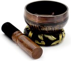 Tibetan Singing Bowl Set  Authentic Handmade Meditation Bowl Stressrel3 15 Inch 