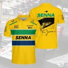 Hot  Ayrton Senna Mclaren Formula One 2025 For Racing Fan   Size S - 5xl
