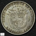 1916 Panama Silver Five Centesimos 5c