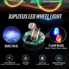 4x Car Auto Wheel Tire Tyre Air Valve Stem Led Light Caps Cover Accessories Us