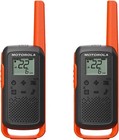 Long Range Walkie Talkie 2 Pack 120 Mile Two Way Radio Rechargeable Usa