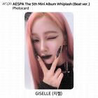 Aespa 5th Mini Album Whiplash Official Photocard Beat Speed Smini Limited Ver