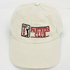 Pga Tour Partners Club Golf Hat Cap Adjustable Strapback Beige Outdoors Sports
