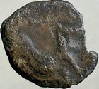 Oretani People 80bc-40bc Ancient Celtic Iberian Coin Kastilo Bull Genuine Rare