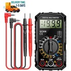 Digital Multimeter Lcd Voltmeter Ammeter Ohmmeter Volt Ac Dc Tester Leads Meter