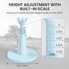 Golf Rubber Tee Adjustable 3 6 Pack  Unbreakable Height From 2 1  To 2 9 