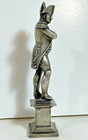 Antique French Silvered Bronze Statue Of Napoleon I  Ca  1840-1870s