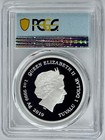 2019 P  1 Tuvalu Lisa Simpson Silver Proof Coin Pcgs Pr70dcam Color Fs With Box