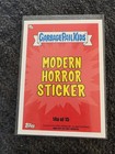 Topps Garbage Pail Kids Modern Horror Sticker Rick R  Treat 14a 15 Card 2019