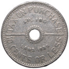 State Of Washington Sales Tax Commission Token 23mm