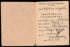 Wwii Holocaust Era Polish Jewish Refugee Id Card Zpp Ussr 1945 Magnitogorsk