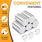 Small 8x2mm 80pcs Round Rare Earth Magnets  Tiny Strong Neodymium Disc Magnets