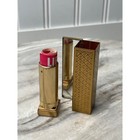 Vintage Zell Lip-flip Lipstick Case Square Gold Tone Mcm Pop Up Mirror 1950s