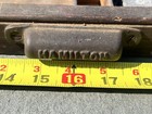 Antique Hamilton Wood Drawer   Printing Press Typeset Blocks  - Ice Factory  d1 