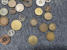 Mix Lot Of Vintage Transit Token Fare Trolley Bus Bridge