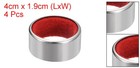 4ps Wine Bottle Collars Stainless Steel Wine Drip Ring With Velvet Felt