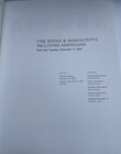 Sotheby s Fine Books  Manuscripts Incl  Americana Auction Catalog 2007 Ny Darwin