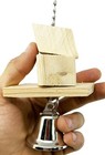 3014 Natural Block Bird Toy Parrot Cage Toys Cages Cockatiel Parakeet Caique Pet