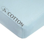 American Baby Company 100  Natural Cotton Fitted Crib Sheet 52  X 28  - Soft  Br