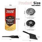Sand Wax Shuffleboard Pucks - 2x14oz   2-1 8   53mm  black   Grey 