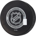 Simon Edvinsson Red Wings Signed 2021 Nhl Draft Logo Hockey Puck W  6 Pick Insc