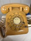 Vintage Western Electric Bell System Buckskin Tan Rotary Dial Phone Works Used