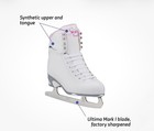 Jackson Ultima Girls  Softskate 181 Recreational Ice Skates  Pink Sz 12