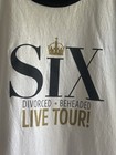 Six Broadway Musical T-shirt The Ex Wives Tour Women   s Size 2xl Rare Graphic