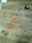 Salomon Escape Ski Poles 130  52  16-11mm Composite Red Black Nice